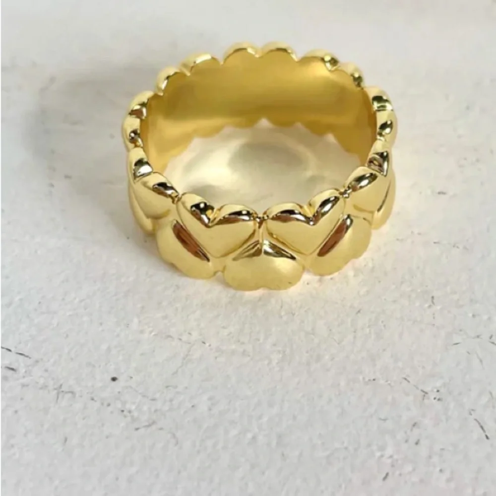 Gorjana Lou Heart Statement Ring Size 7 - Picture 7 of 8